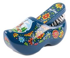 Borstel klomp blauw