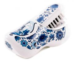 Borstel klomp delftsblauw