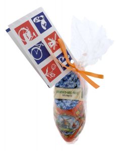 Gift Clog "Forget me not" - With seeds and card
