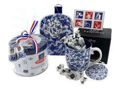 Cadeauset Delfts Blauwe Vogel - Stroopwafels met hopjes
