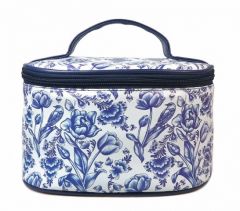 Toiletry bag "Blue Tulips"