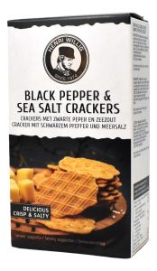 Black Pepper & Sea Salt Crackers