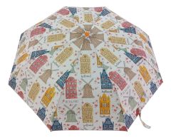 Paraplu Grachtenhuisjes - Tekening