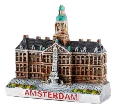 Koelkastmagneet "Damplein"