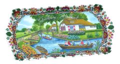 Dienblad Giethoorn (30 x 15 cm)