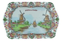 Dienblad Holland kleur, groot