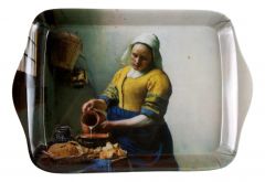 Dienblad met het Melkmeisje, Vermeer