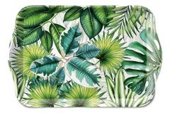 Dienblad "Tropical Leaves", 13x21 cm, klein