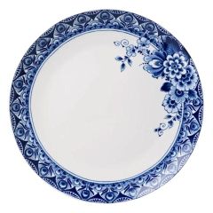 Dinerbord Paauw Blauw