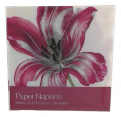 Luxe servetten "Drie Tulpen" door Maria Merian