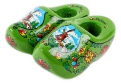 Klompmagneet Groen, Dubbel 5 cm