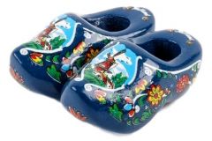 Klompmagneet Blauw, Dubbel 5 cm