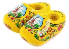 Klompmagneet Geel, Dubbel 5 cm