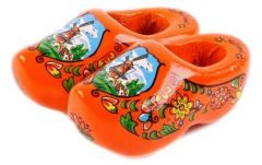 Klompmagneet Oranje, Dubbel 5 cm