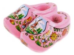 Klompmagneet Roze, Dubbel 5 cm