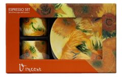 Espresso set , Vincent van Gogh, "Zonnebloemen"
