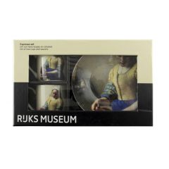 Espresso set "Het Melkmeisje" - Rijksmuseum