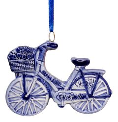 Kersthanger Fiets aan lintje