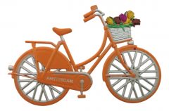 Koelkastmagneet "Fiets Oranje - Amsterdam"