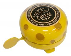 Bicycle bell "Dutch Cheese", 6 cm