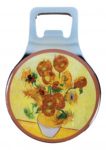 Flesopener "Zonnebloemen" - Van Gogh