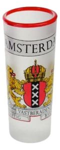Shotglas Wodka Wapen Amsterdam 10cm