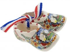 Gekleurde keramieke klompjes, 5cm