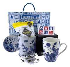 Delft Blue gift set Hopjes "Birds"