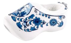 Houten sjaalklomp, Delfts Blauw
