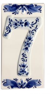 Huisnummer tegel 7