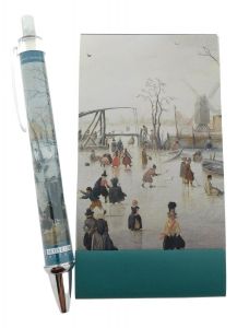 Notebook and Pen Ice Scene, Hendrick Avercamp