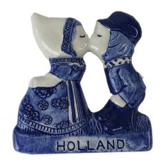 Koelkastmagneet Kussend Paar