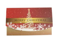 Cadeaukaartje "Merry Christmas"