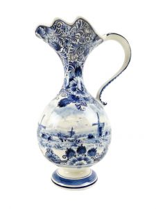 Kan met schulprand "windmolen", 28 cm