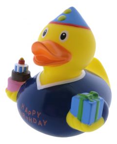 Rubber Duck Birthday -Dark Blue