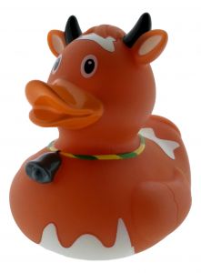 Rubber Duck Brown Cow