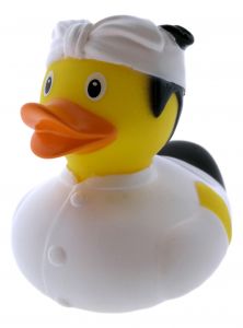 Rubber Duck Balinese Man