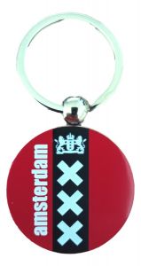 Metal Keychain "Amsterdam XXX"