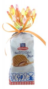 Mini Syrupwaffles in Dutch Icon bag with Tulip Magnet