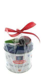 Stroopwafels met Rode Tulp Magneet "Holland"