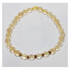 Citrine armband 8mm kralen