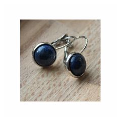 Set 10mm Lapis Lazuli leverback earrings