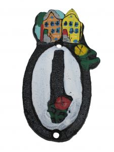 Gietijzeren Huisnummer 0