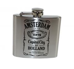 Heupfles Amsterdam - Est 1275, 150 ml