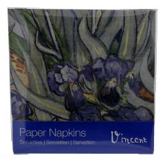 Luxe servetten "Irissen" door Vincent van Gogh
