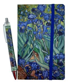 Notitieboekje - Vincent van Gogh 'Irissen' met pen