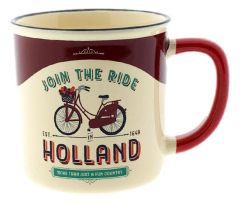 Mug Vintage Holland Join the Ride Small