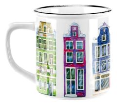 Retromok Amsterdamse Huisjes