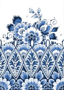 Dubbele Kaart Bloemdecor