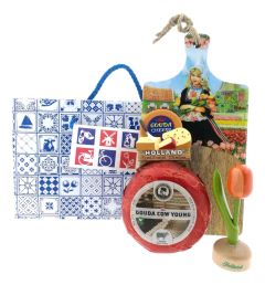 Cadeauset Kaas Oranje Tulp